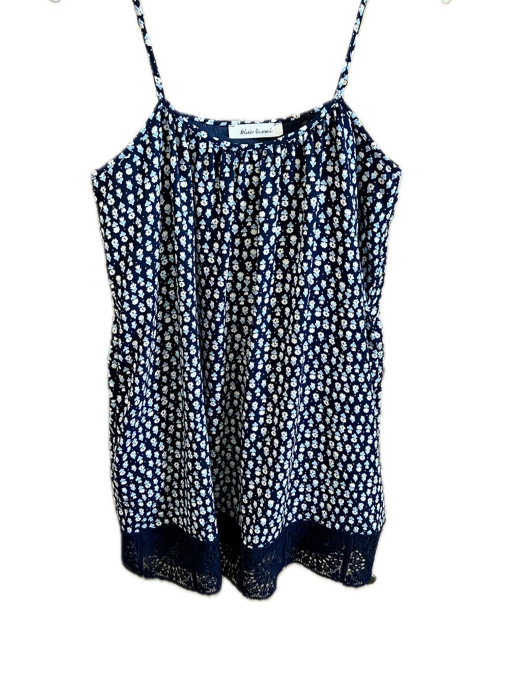 Mossimo Navy Floral Mini Dress
